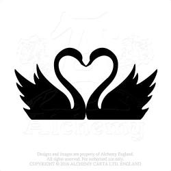 Black Swan Bracelet by Alchemy Gothic