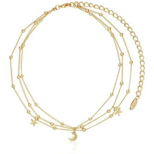 Ettika Galileo in Gold Choker Necklace, 10'' + 5'' Extender Ettika Galileo in Gold Choker Necklace, 10'' + 5'' Extender