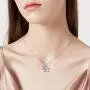 WINNICACA S925 Sterling Silver Cute Animal Necklace Birthday Jewelry Gifts for Pig/Mouse/Cow/Flamingo Lovers WINNICACA S925 Sterling Silver Cute Animal Necklace Birthday Jewelry Gifts for Pig/Mouse/Cow/Flamingo Lovers