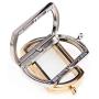 Paialco Magnetic Rectangle Glass Window Floating Locket Pendant Necklace