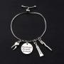 BLEOUK Dentist Gift Dental Gift Future Dentist Gift Dentist Graduation Gift She Believed She Could So She Did Bracelet New Dentist Gift Dental Student Gift