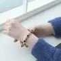 Luxe Alice Premium Fashion Accessory of Rose Gold Surgical Steel Bracelets for Women, Charm Link (Chain) Wrist Bracelet(Bangle)