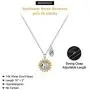 Memorjew Sunflower Horse Necklace for Girls, Dainty Silver Initial Necklace Kids Jewelry Horse Gifts for Girls Women