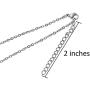 Aoloshow Stainless Steel Personalized Name Necklace Bracelet Jewelry Custom Made Any Names