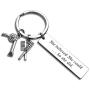 Hairdresser Gift Hairstylist Keychain Cosmetology Graduation Gift She Believed She Could So She Did Keychain Appreciation Employee Gift