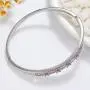 Almusen Women Hollow Bangle Cubic Zirconia Stones Jewelry for Women with Crystal Bracelet Birthday Women Teen Girls Women Girls Valentines Day Gifts with Elegant Jewelry Box Almusen Women Hollow Bangle Cubic Zirconia Stones Jewelry for Women with Crystal Bracelet Birthday Women Teen Girls Women Girls Valentines Day Gifts with Elegant Jewelry Box