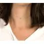 Vavily Gold Star Necklace Dainty 14k Gold Plated Hand Hamsa Tiny Turquoise Tiny Star Choker Necklace for Women Girls