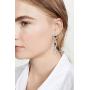 Link Chain Drop Earrings Long Chunky Oval Chain Link Tassel Dangle Earrings Statement Minimalist Jewelry for Women Girls