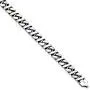Solid 925 Sterling Silver Flat Link Bracelet - with Secure Lobster Lock Clasp 7.5'' Solid 925 Sterling Silver Flat Link Bracelet - with Secure Lobster Lock Clasp 7.5''