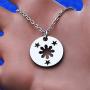 WUSUANED Philippines Sun and Stars Gold Necklace Philippine Pride Jewelry Gift
