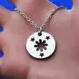 WUSUANED Philippines Sun and Stars Gold Necklace Philippine Pride Jewelry Gift
