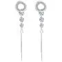 SBLING Platinum-Plated Cubic Zirconia Drop Earrings - Gifts for Women/Girls SBLING Platinum-Plated Cubic Zirconia Drop Earrings - Gifts for Women/Girls