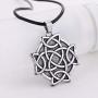 EUEAVAN Crossed Celtic Knot Amulet Talisman for Eternal and Infinitive Love Pendant Necklace