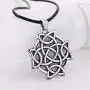 EUEAVAN Crossed Celtic Knot Amulet Talisman for Eternal and Infinitive Love Pendant Necklace EUEAVAN Crossed Celtic Knot Amulet Talisman for Eternal and Infinitive Love Pendant Necklace