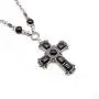 jonline24h Mens Womens Vintage Large Gothic Cross Pendant Necklace & Chain Red Green Black jonline24h Mens Womens Vintage Large Gothic Cross Pendant Necklace & Chain Red Green Black