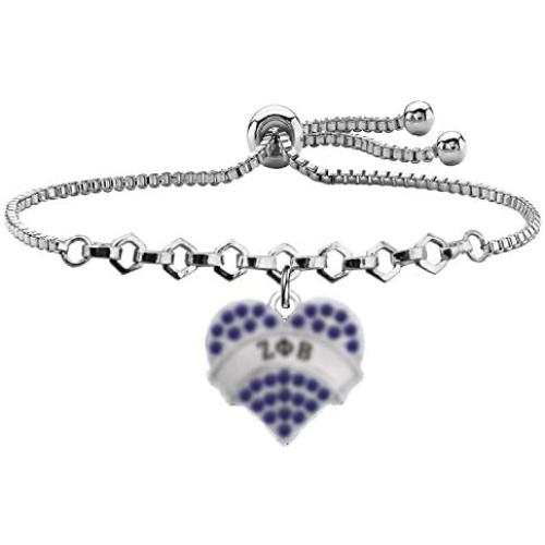 UJIMS ZPB Sorority Gift ZPB Charm Bangle 1920 Greek Greece Sorority Jewelry ZPB Jewelry for Women Girl