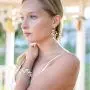 Mariell Bridal and Wedding Silver Bracelet with Crystal Gems and Freshwater Pearls, Fits 7'' to 8 ½'' Wrist Mariell Bridal and Wedding Silver Bracelet with Crystal Gems and Freshwater Pearls, Fits 7'' to 8 ½'' Wrist