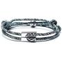 Mutual Attraction Rope Braided Couple Bracelets Charm Pendants with Magnetic Bells 2 PCS Gift Jewelry Set for Women Men …