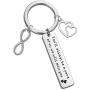 SIDIMELO Coworker Leaving Gifts Going Away Keychain Retirement Jewelry Colleague Gift Youll Always Be A Part of Us We Will Miss You for Friend Retirement Jewelry