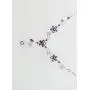 Faship Gorgeous Cubic Zirconia CZ Crystal Floral Necklace Earrings Set