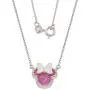 Disney Jewelry Mickey or Minnie Mouse Sterling Silver Synthetic Opal Pendant Necklace Disney Jewelry Mickey or Minnie Mouse Sterling Silver Synthetic Opal Pendant Necklace