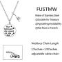 FUSTMW Gymnast Gift Gymnastics Charm Necklace Gymnastics Jewelry Gymnastics Class Gift for Gymnast She Believed She Could So She Did