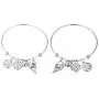 Lux Accessories Best Friends Forever BFF Charm Bracelet Set (2pc) Lux Accessories Best Friends Forever BFF Charm Bracelet Set (2pc)