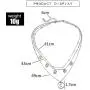 Adflyco Boho Layered Sequins Choker Necklace Silver Wave Pendant Necklaces Chain Jewelry Adjustable for Women and Girls Adflyco Boho Layered Sequins Choker Necklace Silver Wave Pendant Necklaces Chain Jewelry Adjustable for Women and Girls