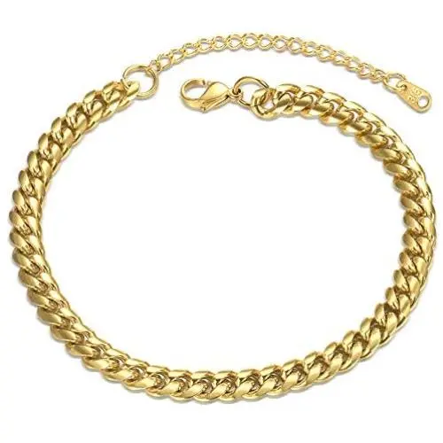 EPIRORA Ankle Bracelets for Women & Teen Girls, Adjustable Dainty Layered Butterfly Anklet White Gold Plated Stainless Steel Summer Beach Foot Jewelry EPIRORA Ankle Bracelets for Women & Teen Girls, Adjustable Dainty Layered Butterfly Anklet White Gold Plated Stainless Steel Summer Beach Foot Jewelry