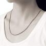 FZTN Jewelry Mens Womens Cuban Link Chain 18K Gold Plated 3-6mm Stainless Steel Curb Necklace,Fashion Jewelry,Wear Alone or with Pendant,18-26 Inch