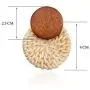 TenFit 3 Pairs Rattan Earrings For Women Girl Vacation Handmade Straw Wicker Braid Drop Dangle Earrings Lightweight Circle Statement Earrings TenFit 3 Pairs Rattan Earrings For Women Girl Vacation Handmade Straw Wicker Braid Drop Dangle Earrings Lightweight Circle Statement Earrings