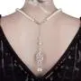Crownguide Delicate Pearl Bridal Jewelry Set for Women Wedding Pearls Crystal Bridal Necklace and Earring Set Crownguide Delicate Pearl Bridal Jewelry Set for Women Wedding Pearls Crystal Bridal Necklace and Earring Set