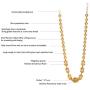Bindhani Indian Bollywood Jewelry Wedding Bridal Bridesmaid Royal Rajasthani Kundan Long Moti Beads Pearl Mala Rani Haar Gold Plated Multi Layered Necklace Earrings Set Jewellery for Women