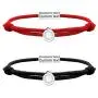 Nicehel 2pcs Customized Engraved Attract Each Other Rope Braided Bracelets Come with Gift Card Jewelry Gift for Couple,Familier,Sisters,Best Friends Nicehel 2pcs Customized Engraved Attract Each Other Rope Braided Bracelets Come with Gift Card Jewelry Gift for Couple,Familier,Sisters,Best Friends