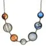 CHARMKING 7 Planet Necklace Sun Moon Galaxy Space Necklace Dangle Planets Solar System Charm Necklace for Women CHARMKING 7 Planet Necklace Sun Moon Galaxy Space Necklace Dangle Planets Solar System Charm Necklace for Women