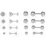 8Pairs 20g Ear Cartilage Helix Surgical Stainless Steel Tiny Ball Round Cubic Zirconia Stud Earrings for Women Men Tragus Barbell Flat Screw Backs Hypoallergenic Piercing Jewelry Set 3mm 4mm 5mm 6mm 8Pairs 20g Ear Cartilage Helix Surgical Stainless Steel Tiny Ball Round Cubic Zirconia Stud Earrings for Women Men Tragus Barbell Flat Screw Backs Hypoallergenic Piercing Jewelry Set 3mm 4mm 5mm 6mm