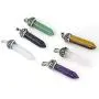 Natural Amethyst Healing Pendant Necklace,Chakra Stone Gemstone Crystal Pendants Calming Energy Jewelry Necklace for Women Ladies Girls Natural Amethyst Healing Pendant Necklace,Chakra Stone Gemstone Crystal Pendants Calming Energy Jewelry Necklace for Women Ladies Girls