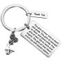 WSNANG Cheer Coach Keychain Cheerleader Appreciation Gift Cheer Team Gift Thank You Gift for Cheer Coaches Cheer Mom