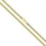 Orostar 10K Yellow Gold 2mm Diamond Cut Square Franco Chain Necklace, 7'' - 30'' Orostar 10K Yellow Gold 2mm Diamond Cut Square Franco Chain Necklace, 7'' - 30''