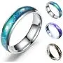 ToRhine Jewelry Ring Color Changing, Titanium Steel Mood Rings for Women and Men, Temperature Change Color Heartbeat ECG Engagement Ring ToRhine Jewelry Ring Color Changing, Titanium Steel Mood Rings for Women and Men, Temperature Change Color Heartbeat ECG Engagement Ring