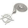 GWOOD Anarchy Pendant with 20 or 24 Inch Long Necklace