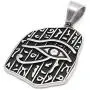 Gungneer Eye of Ra Necklace Pendant Stainless Steel Keel Chain Symbol of Protection Ancient Egypt Jewelry Gift Gungneer Eye of Ra Necklace Pendant Stainless Steel Keel Chain Symbol of Protection Ancient Egypt Jewelry Gift