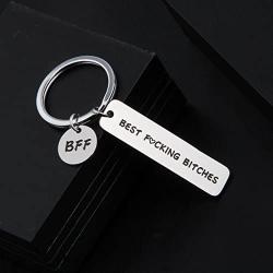Zuo Bao Bitch Bracelet I Fucking Miss You Bitch Sister Bangle Bracelets Jewelry Gifts for Best Friends and Sisters