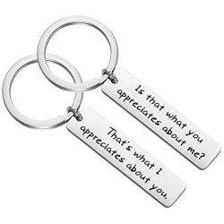 CENWA Letterkenny Inspired Gift Thats What I Appreciates About You Keychain Set