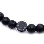 Mens Warrior Stone Lava Stretch Bead Bracelet Handcrafted in USA - Brown / Black Mens Warrior Stone Lava Stretch Bead Bracelet Handcrafted in USA - Brown / Black