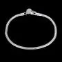 Bracelets Bangle, 3MM Snake Chain Round Charm Women Bracelet Minimalist Bangle Party Jewelry Gift - Silver Bracelets Bangle, 3MM Snake Chain Round Charm Women Bracelet Minimalist Bangle Party Jewelry Gift - Silver