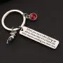 AKTAP Memorial Keychains for Loss of Loved One Cardinal Red Bird Jewelry When You See a Robin Flying Above Know That It’s a Loved One from Heaven Sending You Their Love