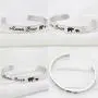 ENSIANTH Mama Bear Bracelet Hand Stamped Cuff Bracelet Mothers Day Jewelry Gift for Wife Family ENSIANTH Mama Bear Bracelet Hand Stamped Cuff Bracelet Mothers Day Jewelry Gift for Wife Family