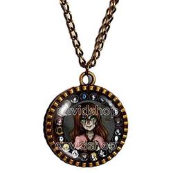 Handmade Chain Fashion Jewelry Creepypasta Creepy Pasta Sally Play with Me Necklace Pendant Gift Cosplay