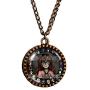 Handmade Chain Fashion Jewelry Creepypasta Creepy Pasta Sally Play with Me Necklace Pendant Gift Cosplay